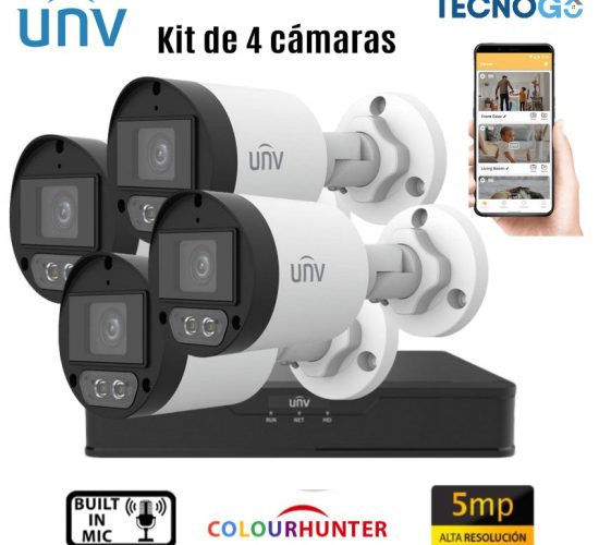 Combo de 4 cámaras 5MP